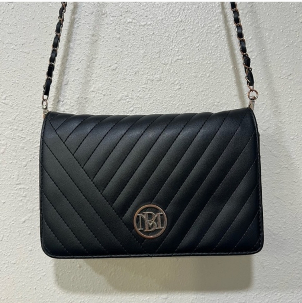 Badgley Mischka Envelope Style Bag, Vegan Leather